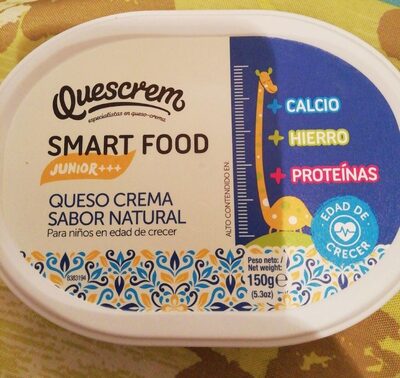 Queso crema smart food junior