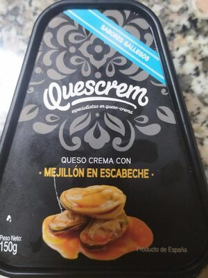 Queso Crema con Mejillón en Escabeche front packaging