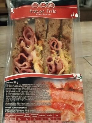 Sandwich beicon frito