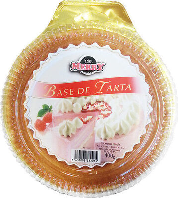 Base de bizcocho a la vainilla para tarta