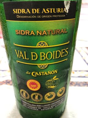 Sidra natural Val de Boides