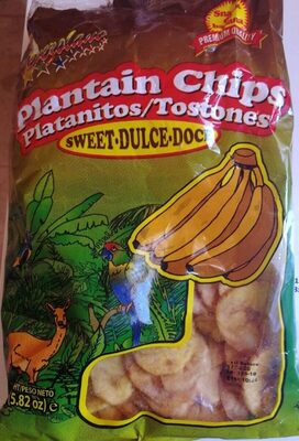 Plantain chips sweet