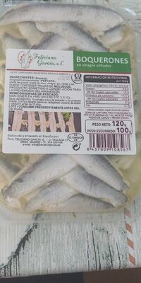 Boquerones en Viagra aliñados front packaging