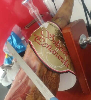 Jamón de cebo front packaging