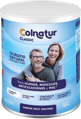 Colágeno natural front packaging