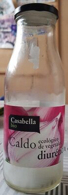 Caldo ecológico de vegetales diuréticos