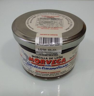 Morcilla de Leon con cebolla caramelizada