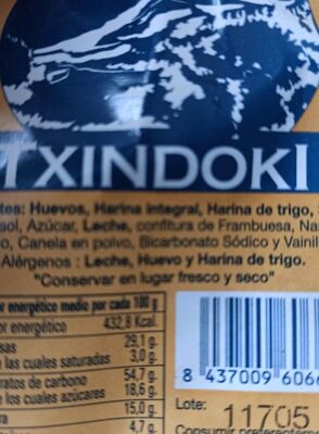 Galleta Integral Txindoki