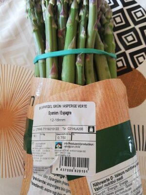Asperges vertes