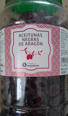 Aceitunas negras de Aragón