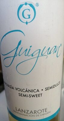 Vino blanco semidulce lanzarote