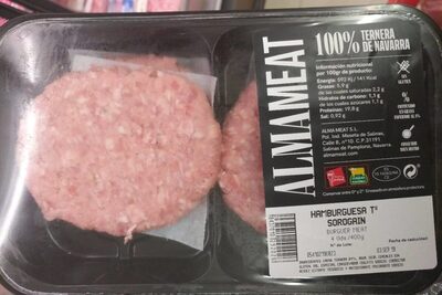 Hamburguesa Ternera Sorogain