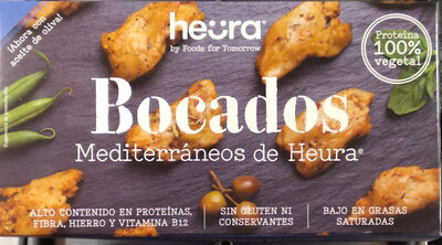 Heura Bocados Mediterraneos front packaging