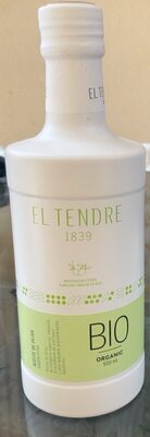 Aceite de oliva BIO front packaging