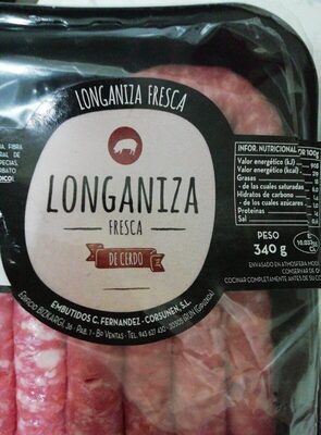 Longaniza fresca de cerdo