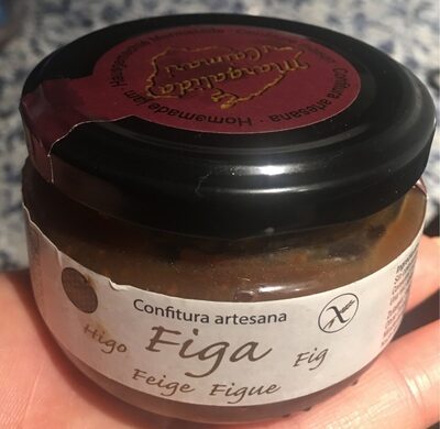 Confitura artesana de higo front packaging