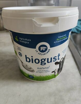 Biogust natural front packaging