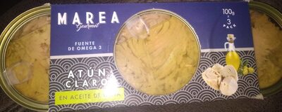 Atun claro en aceite de oliva front packaging