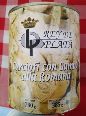 Alcachofa con rabo a la romana front packaging