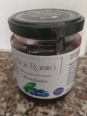 Mermelada artesana de arandanos