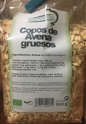Copos de avena gruesos