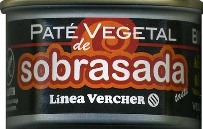 Paté vegetal de sobrasada