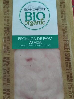 Pechuga de pavo Asada front packaging