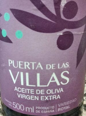 Aceite de oliva virgen extra variedad Royal