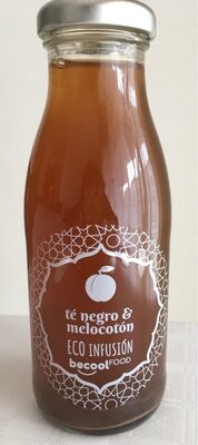 Eco infusión té negro y melocotón
