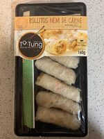 Rollitos nem de carne