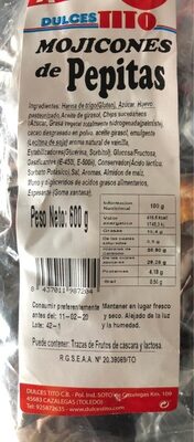 Mojicones de pepitas