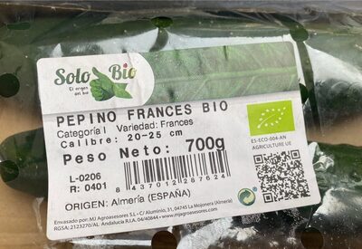 Pepino Frances Bio