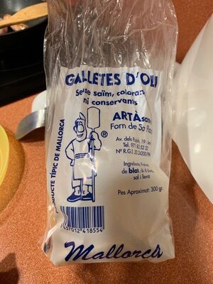 Galletes d'oli Artàsanes