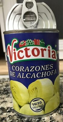 Corazones de alcachofa front packaging