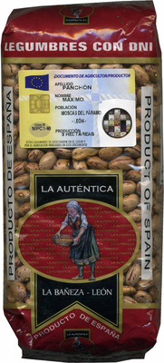 Alubias pintas front packaging