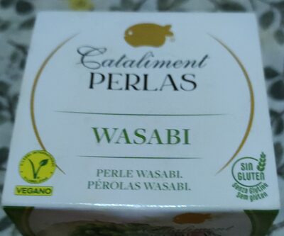 Perlas de wasabi tarro