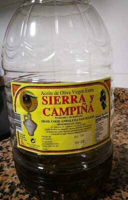 Aceite de oliva virgen extra