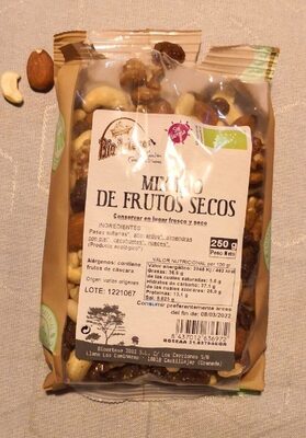 MIX BIO DE FRUTOS SECOS front packaging
