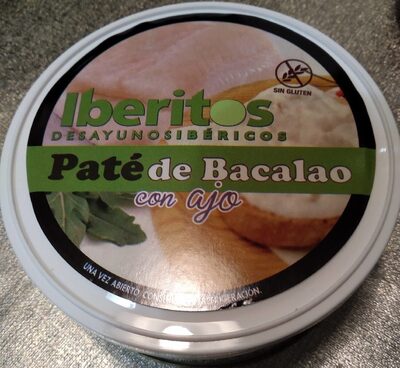 Paté de bacalao con ajo