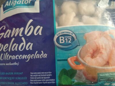 Gamba pelada ultracongelada