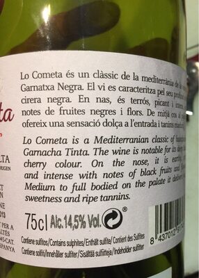 La cometa front packaging