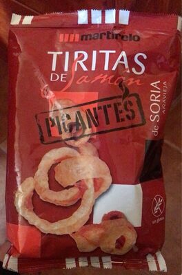 Tiritas de jamón picantes