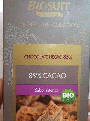 Chocolate negro 85%
