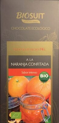 Chocolate negro a la naranja confitada