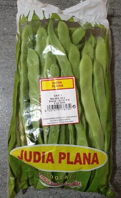 Judía plana front packaging