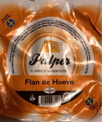 Flan de huevo