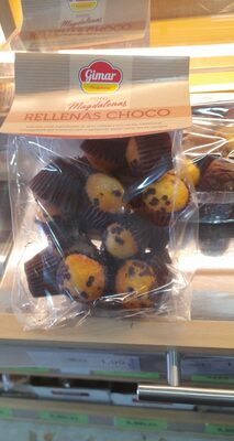 Mini magdalenas chocolate