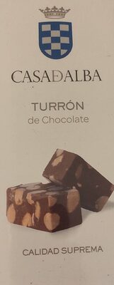 Turron de Chocolate front packaging