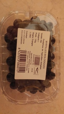 Myrtilles biologiques