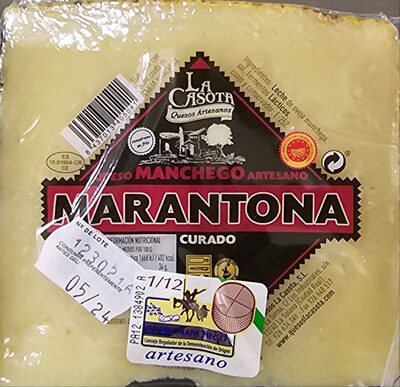 Queso Manchego Artesano Curado Marantona